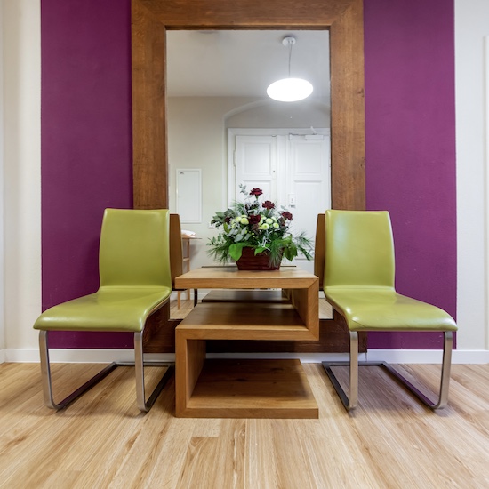 Empfang von Frauenarzt Dresden - Praxis Dr. Katrin Hänseroth